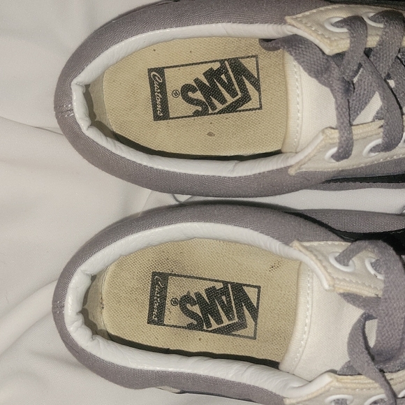 Canvas leather Vans Women - Picture 3 of 5